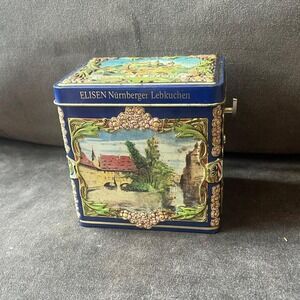 Vintage Weisslla Elisen Nurnberger Lebkuchen Ornate Music Box‎